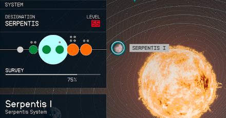 Starfield - Serpentis I Planet Location