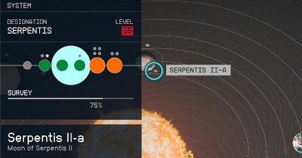 Starfield - Serpentis II-a Planet Location