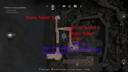 Red Ink Route Map Chapter 4