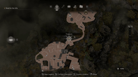 RE4 Remake Separate Ways - Antique Pipe Map Location