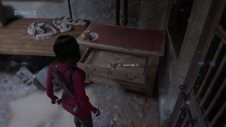 RE4 Remake Separate Ways - Gold Bar In-game Location
