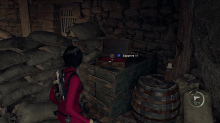 RE4 Remake Separate Ways - 2nd Sapphire In-game Location