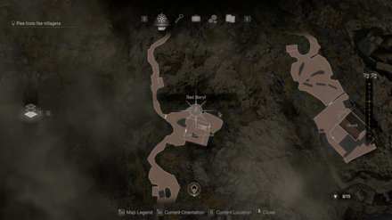 RE4 Remake Separate Ways - Red Beryl Map Location