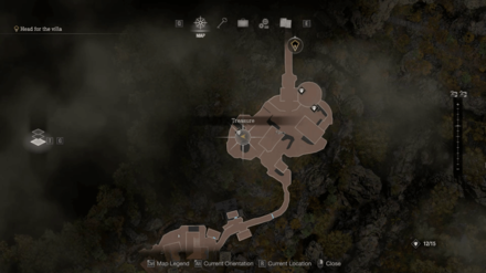 RE4 Remake Separate Ways - Pearl Pendant Map Location