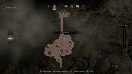 RE4 Remake Separate Ways - 2nd Sapphire Map Location