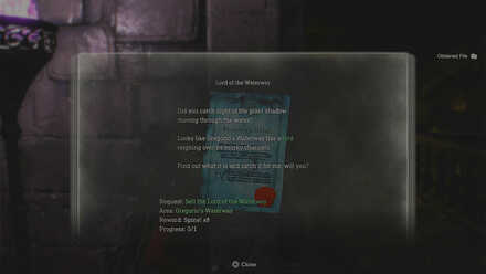 Lord of the Waterway Request