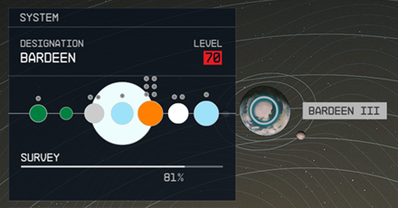 Starfield - Bardeen III Planet Location