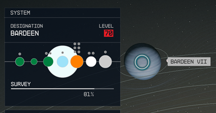 Starfield - Bardeen VII Planet Location