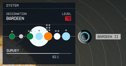 Starfield - Bardeen II Planet Location
