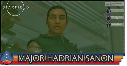 Starfield - Major Hadrian Sanon How to Recruit
