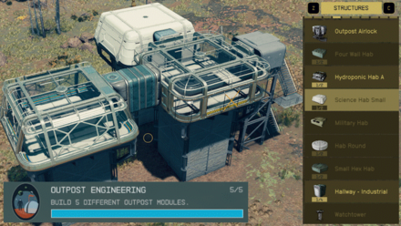 Starfield - Build Unique Structure Outpost Modules