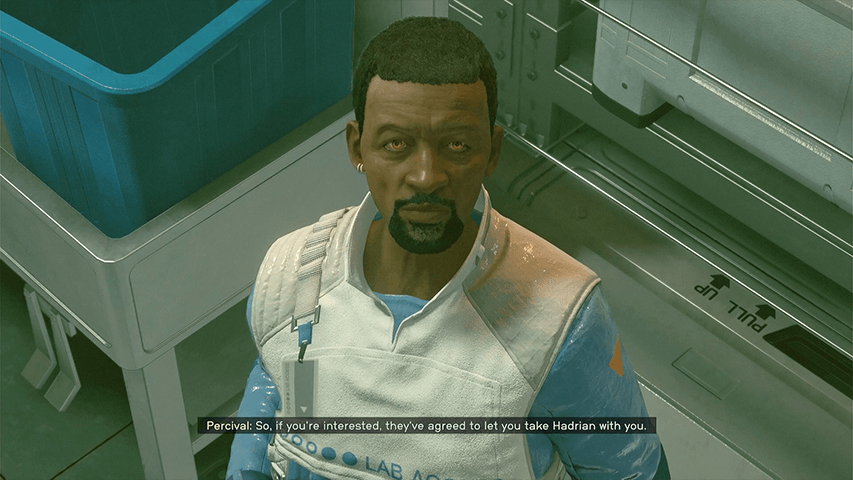 Starfield - Talk to Percival to Recruit Hadrian