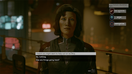 Starfield - Autumn MacMillan Recruitment