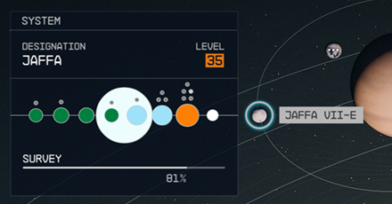Starfield - Jaffa VII-e Planet Location