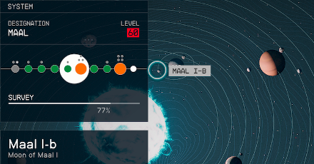 Starfield - Maal I-b Planet Location