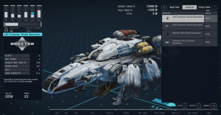 Starfield - Ship Parts Example