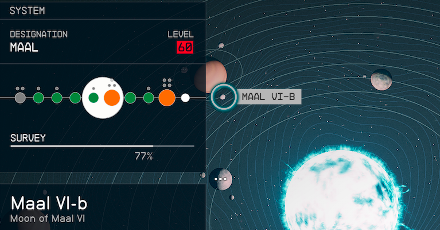 Starfield - Maal VI-b Planet Location