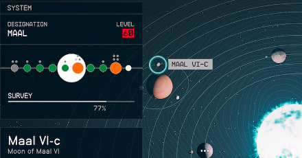 Starfield - Maal VI-c Planet Location