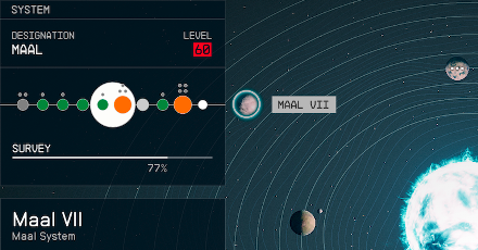 Starfield - Maal VII Planet Location
