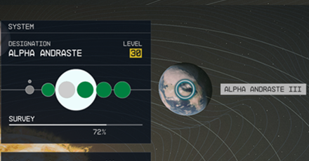 Starfield - Alpha Andraste III Planet Location