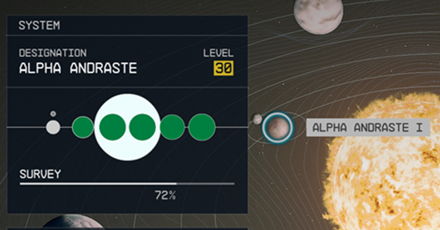 Starfield - Alpha Andraste I Planet Location