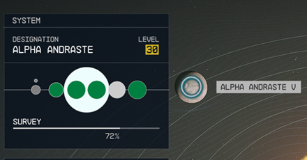 Starfield - Alpha Andraste V Planet Location