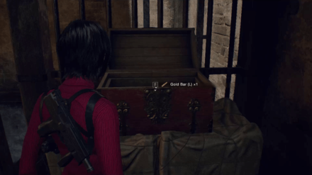 RE4 Remake Separate Ways - Gold Bar (L) In-game Location