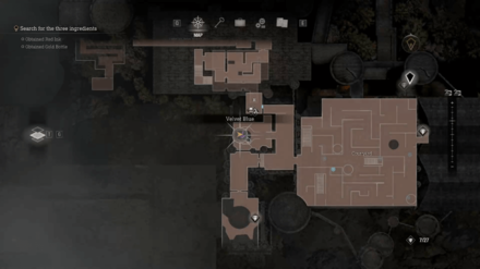RE4 Remake Separate Ways - 3rd Velvet Blue Map Location
