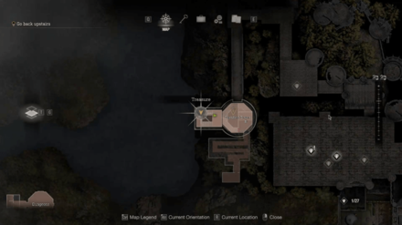 RE4 Remake Separate Ways - Gold Bar (L) Map Location