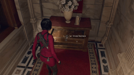 RE4 Remake Separate Ways - Ornate Necklace In-game Location