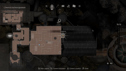 RE4 Remake Separate Ways - Butterfly Lamp Map Location