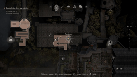 RE4 Remake Separate Ways - Alexandrite Map Location