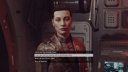 Starfield - Talk with Lillian Back at Your Ship