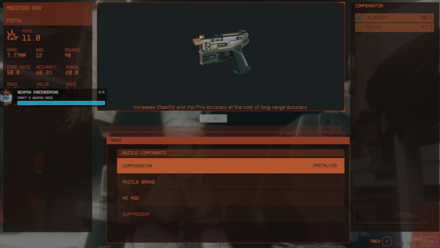 Starfield - Craft Any Weapon Mod From a Weapon Workbench