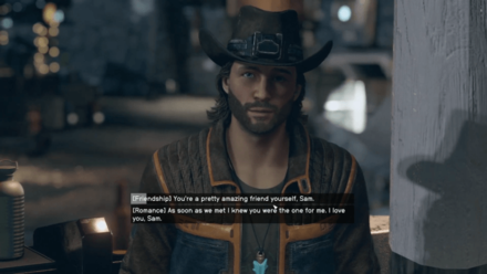 Starfield - Talk to Sam Coe Near Solomon Coe