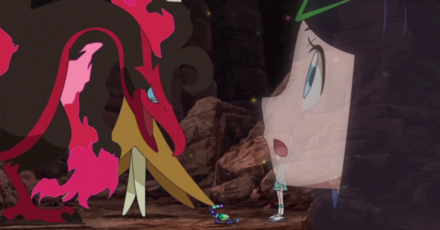 Pokemon Horizons - Terapagos Communicates With Galarian Moltres