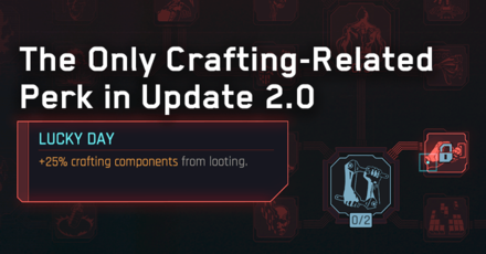 Cyberpunk 2077 Phantom Liberty - Crafting Not Tied to Technical Ability