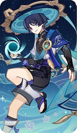 Genshin - Wanderer Card