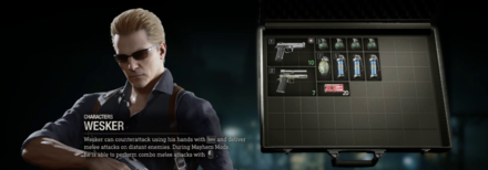 RE4 Mercenaries - Wesker Weapon Kit Overview.png