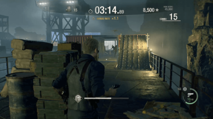 RE4 Remake Mercenaries - Docks Camping Spot