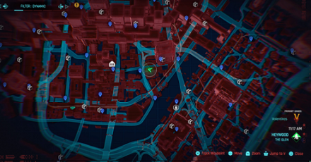 Cyberpunk - Trauma Drama Location