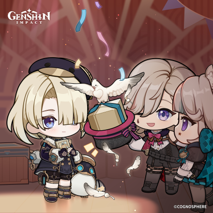 Genshin Impact - Freminet Birthday Art 2023