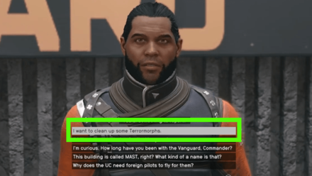 Starfield - Ask Commander Tuala to Clean Up Some Terrormorphs