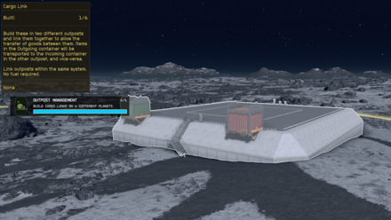 Starfield - Recycle the Previous Cargo Link Materials for the New One