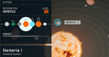Starfield - Nemeria I Planet Location