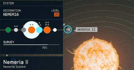 Starfield - Nemeria II Planet Location