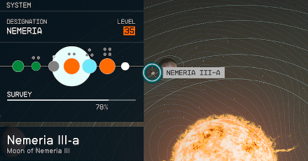 Starfield - Nemeria III-a Planet Location