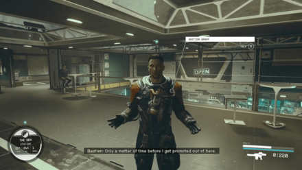 Starfield - Talk to Bastien Graff