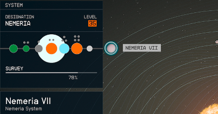 Starfield - Nemeria VII Planet Location