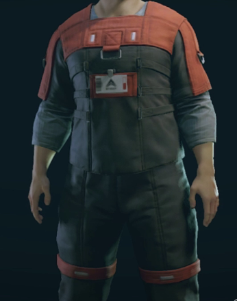 Starfield SysDef Prison Scrubs ID